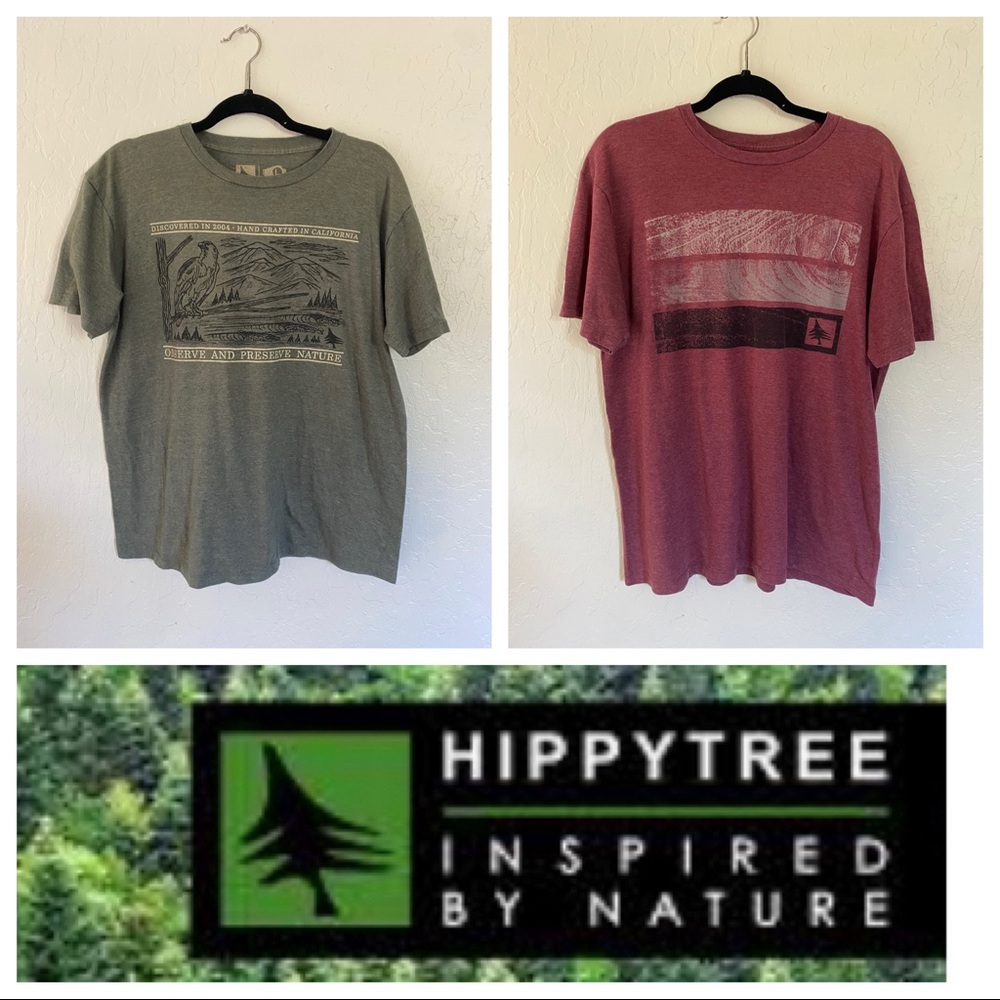 Men’s Bundle of two Hippy Tree Vintage Blend Tees
